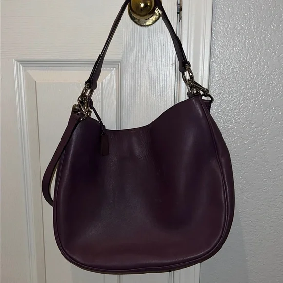 Coach Nomad Purple Hobo Bag - Picture 6 of 13